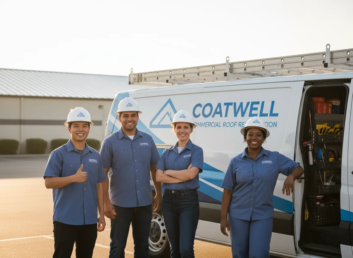Commercial roof coating company in Salkum, WA